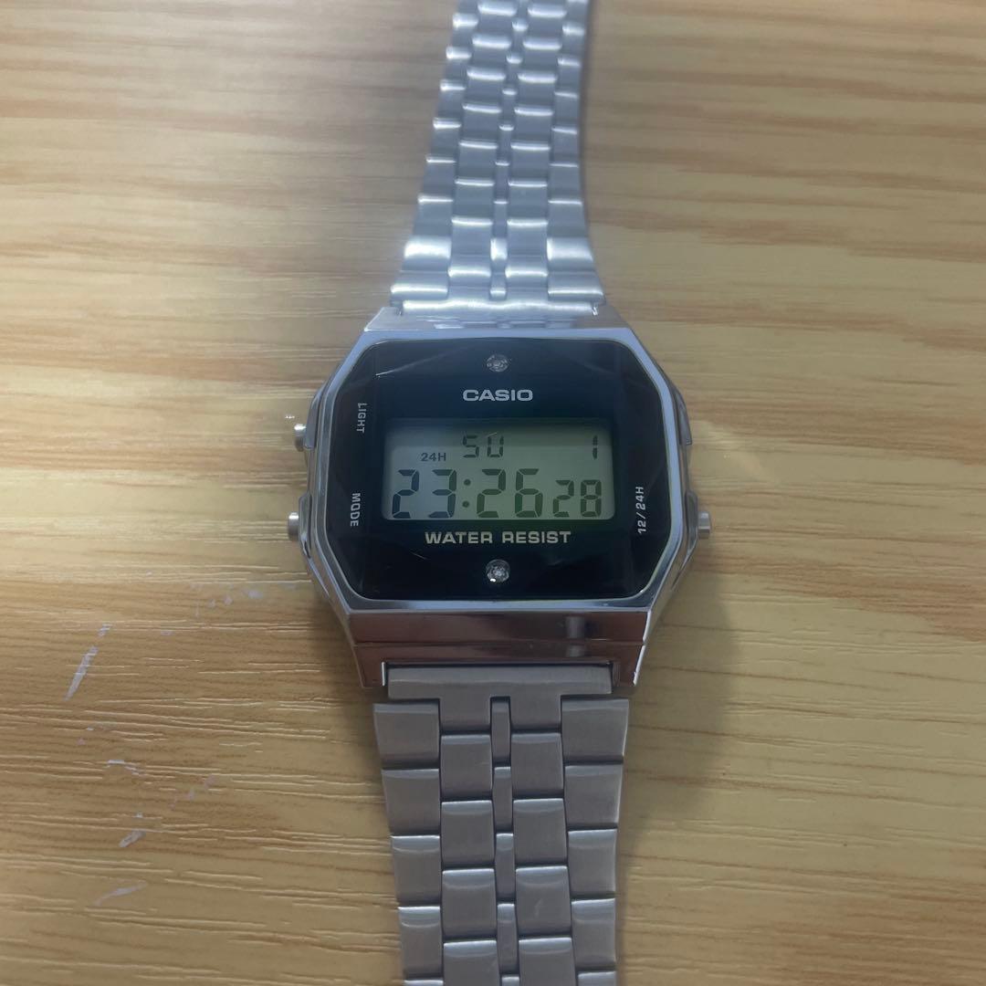 CASIO A159WAD ダイヤモンド