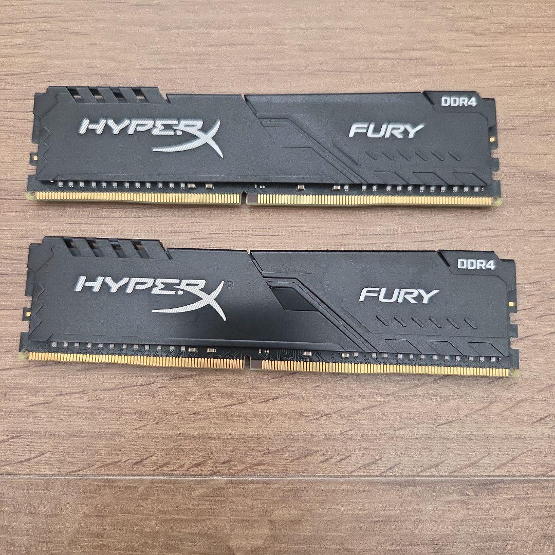 fury ddr4 16GB×2 32GB 3200MHz 動作品