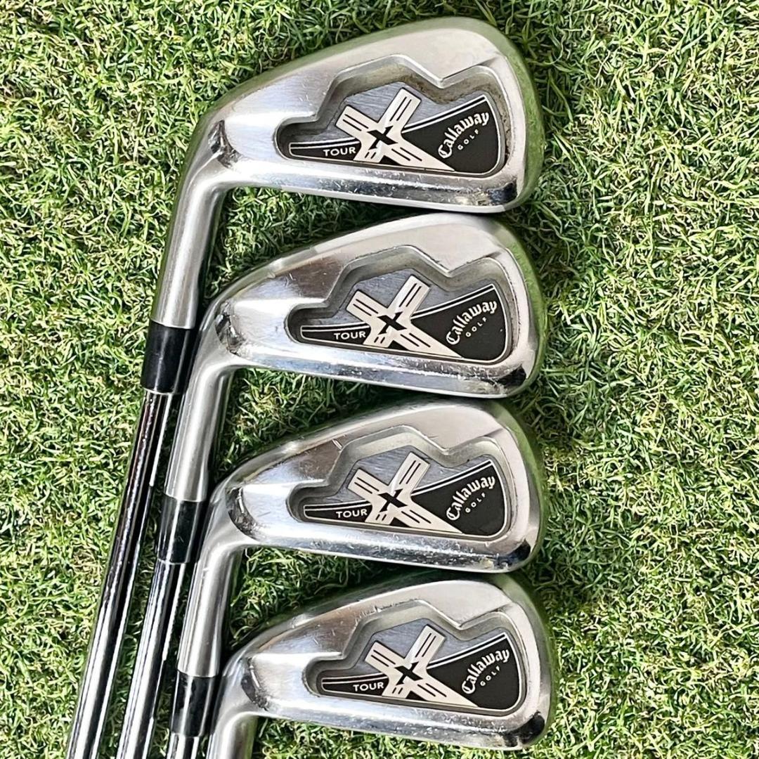 【貴重なレフティ】キャロウェイ X TOUR アイアンセット 7本 S 左 良品