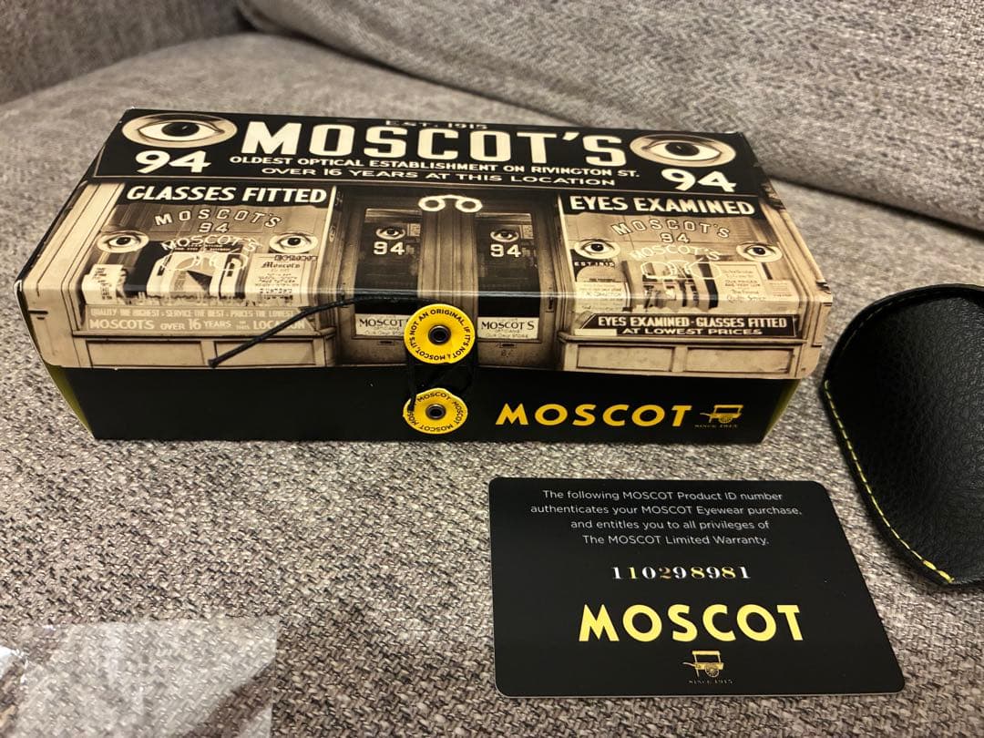 MOSCOT LEMTOSH ジャパンリミテッド　ブラウン　サイズ46 美品