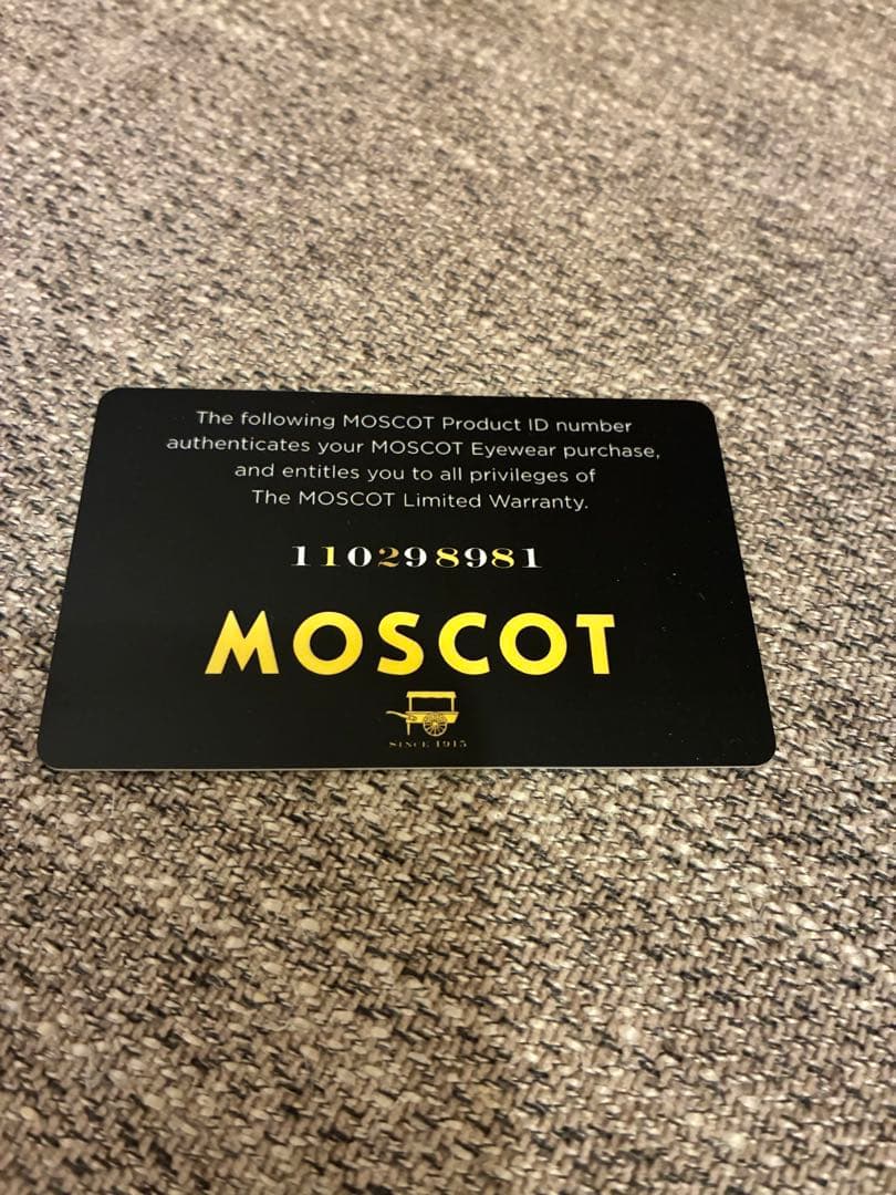 MOSCOT LEMTOSH ジャパンリミテッド　ブラウン　サイズ46 美品