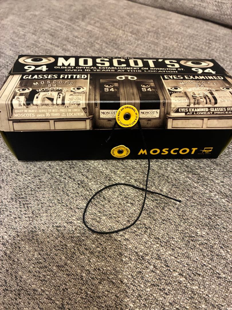 MOSCOT LEMTOSH ジャパンリミテッド　ブラウン　サイズ46 美品