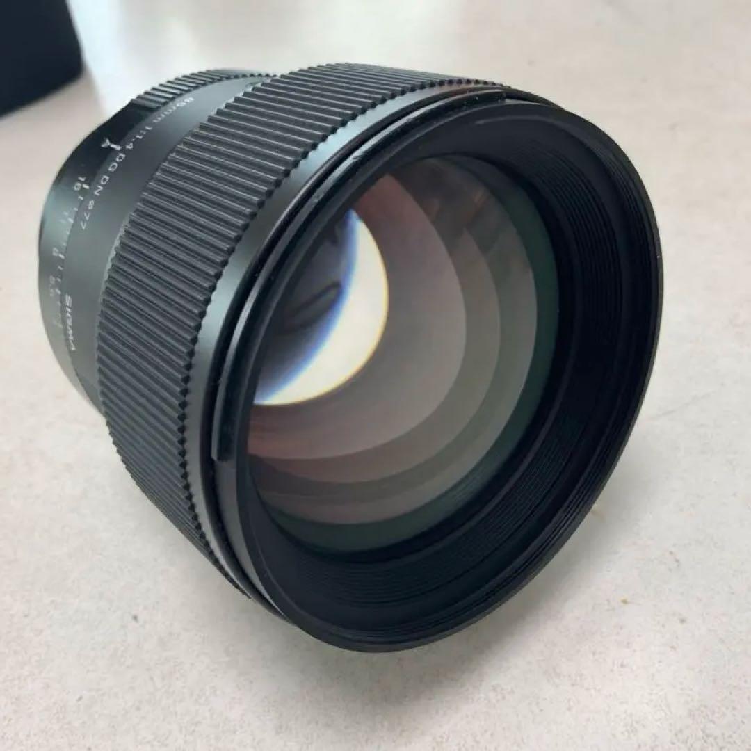 SIGMA 85mm F1.4 DG DN レンズ ブラックミストフィルタセット