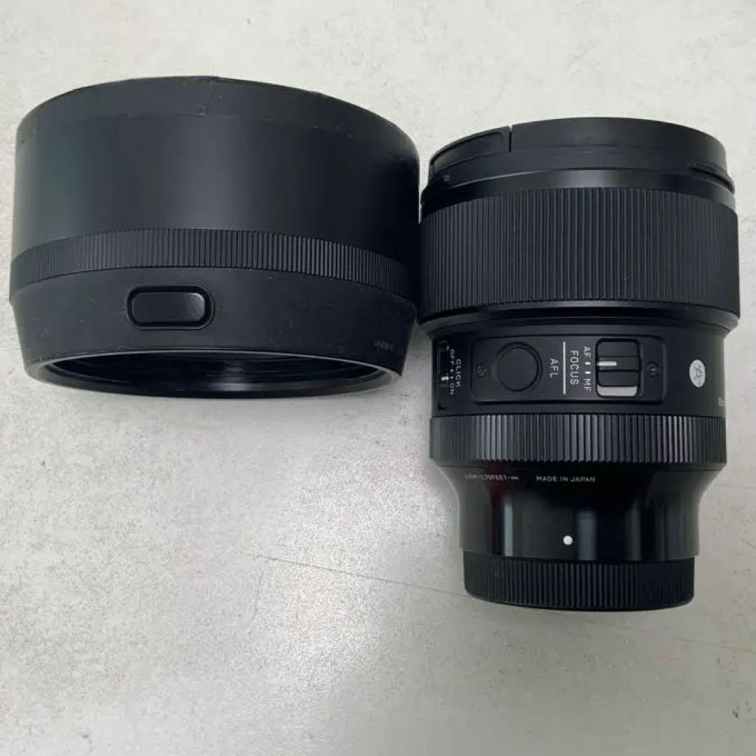 SIGMA 85mm F1.4 DG DN レンズ ブラックミストフィルタセット