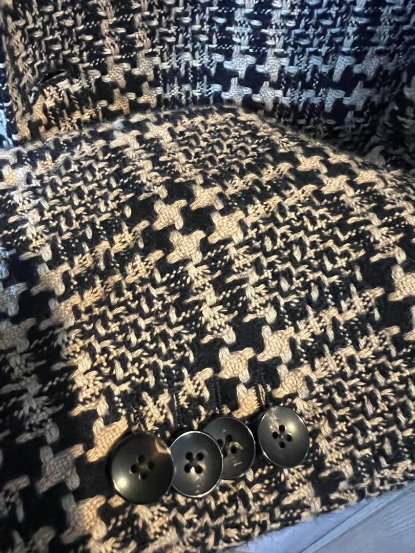 LARDINI テーラードジャケット チェック柄