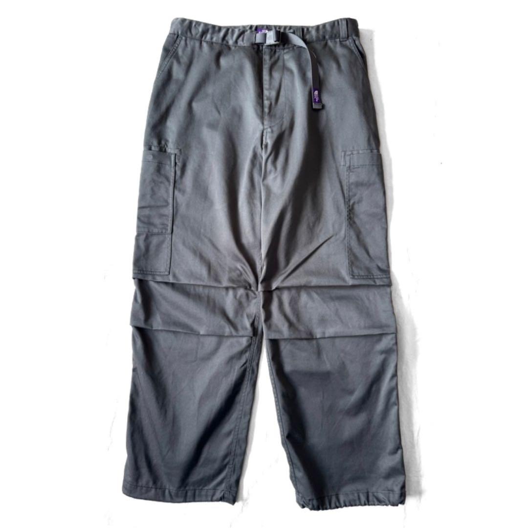 23AW TNF パープルレーベル チノカーゴ ポケット　フィールドパンツ 32