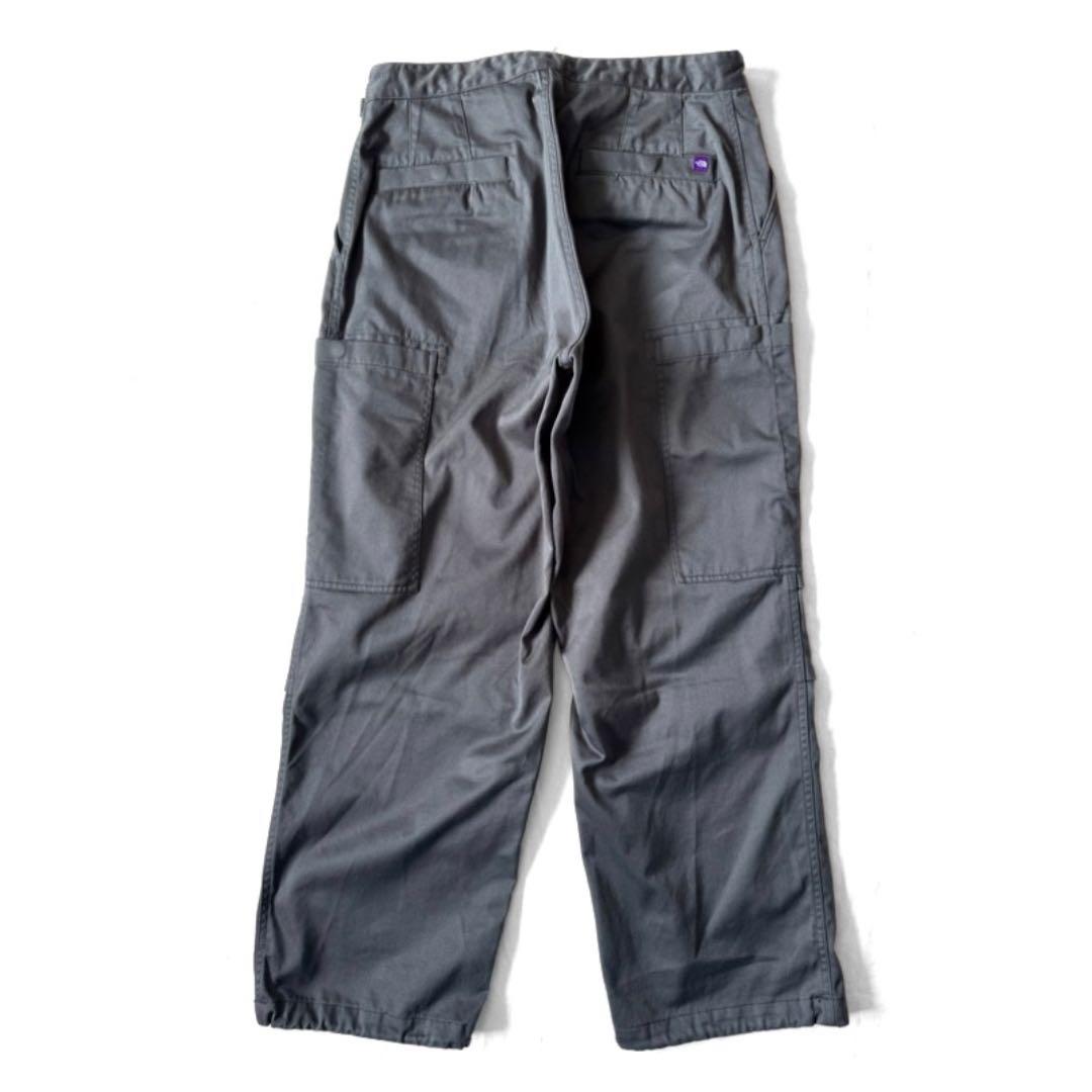 23AW TNF パープルレーベル チノカーゴ ポケット　フィールドパンツ 32
