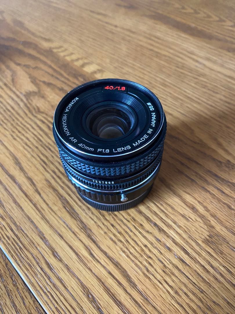 KONICA コニカ HEXANON AR 40 F1.8 NEXアダプター 付