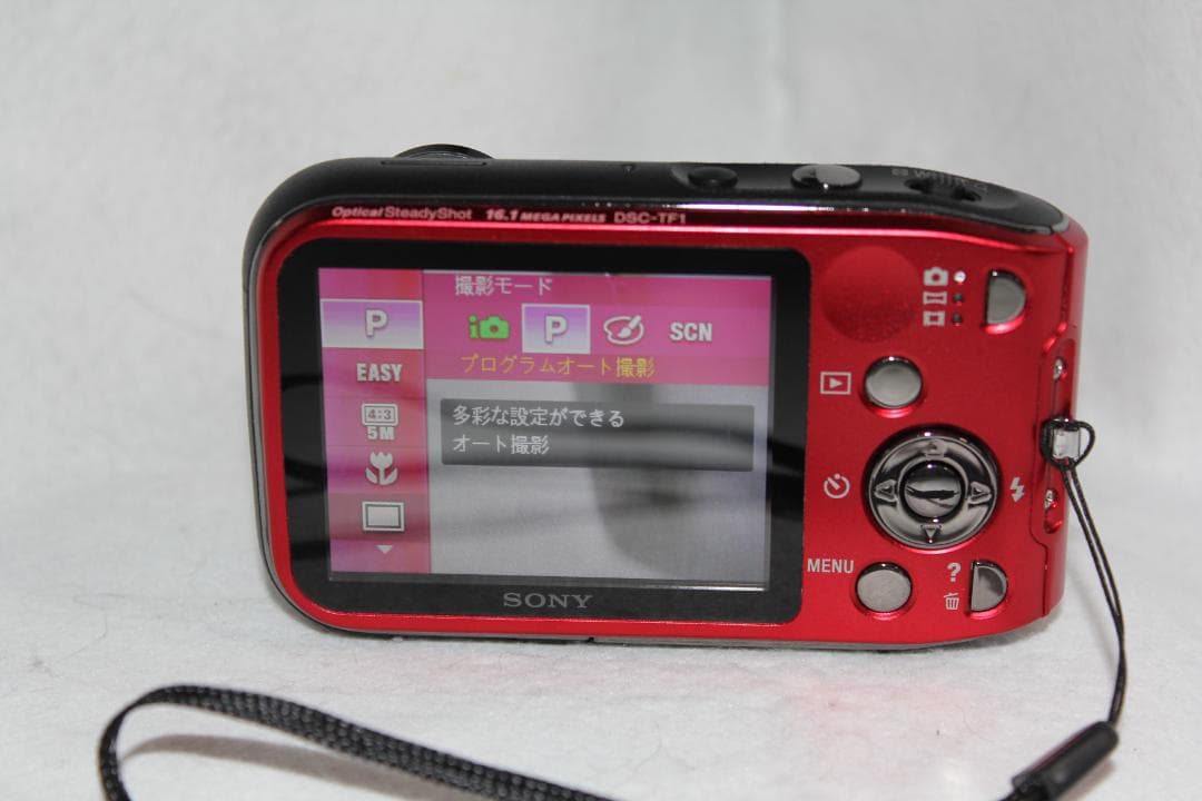 動作品！作例付！SONY Cyber-shot DSC-TF1 防水・耐衝撃