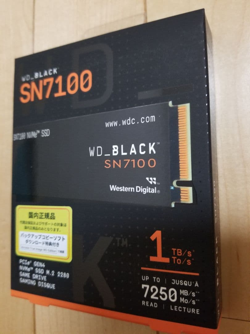専用出品【M.2 SSD】1TB WD BLACK SN7100