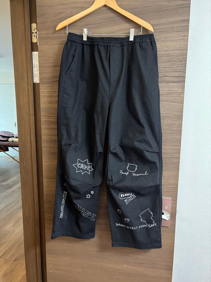 ⭕️kana⭕️モフマヌルのヒザタック入りパンツ（Ｆ）