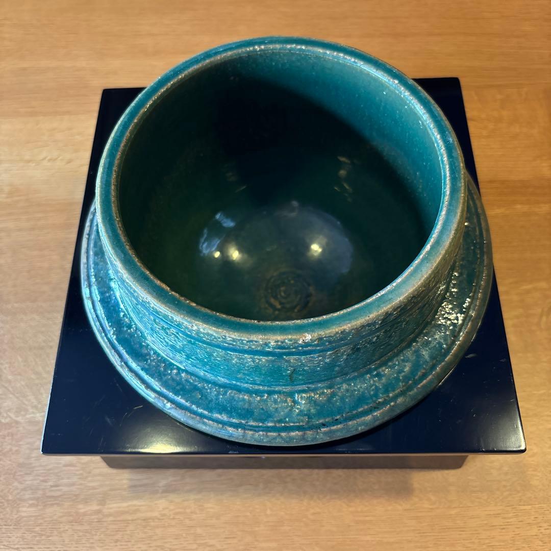 織部焼　土鍋4合強　その他1式