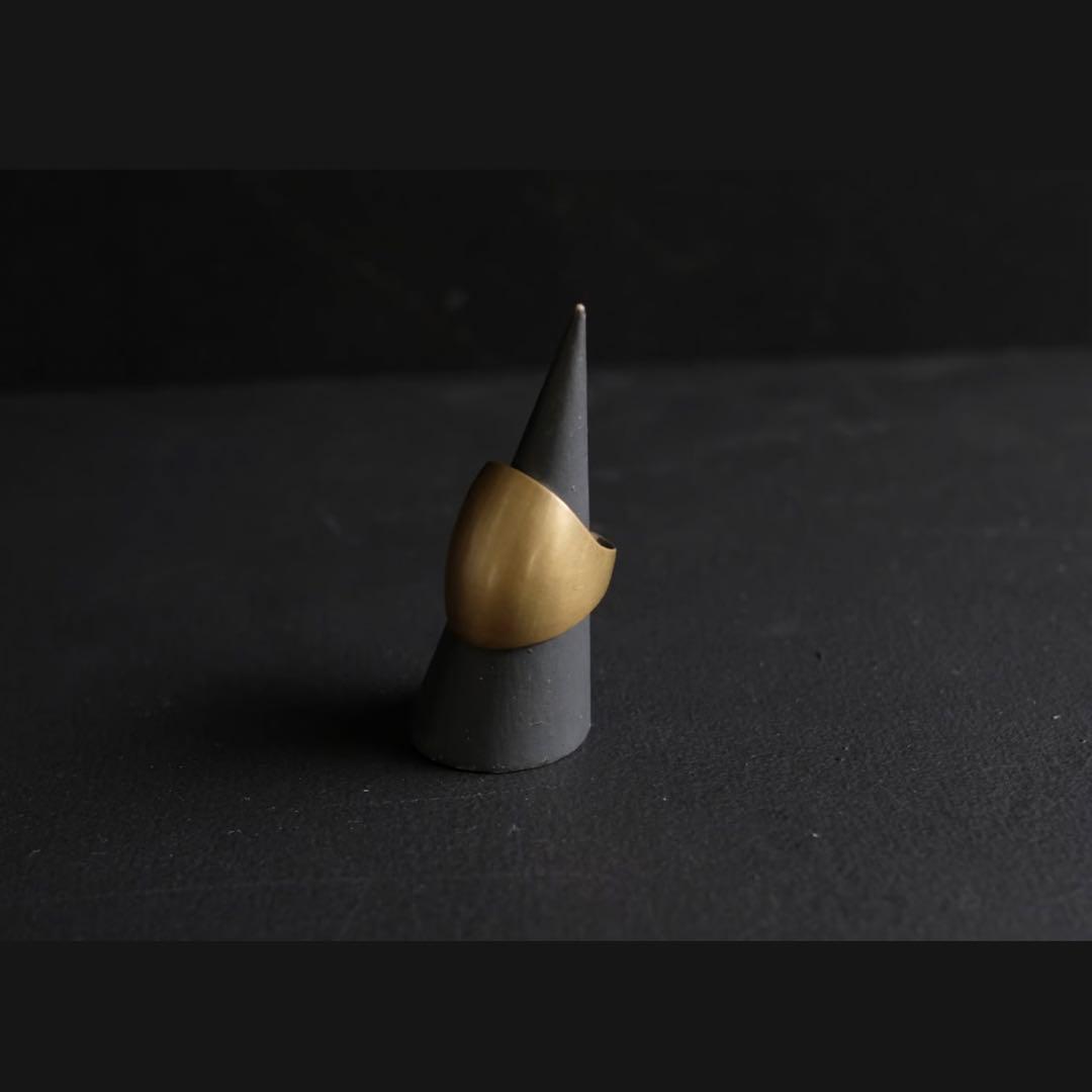 鶫 tsugumi 銀小物製作所 HORIZON Brass Ring