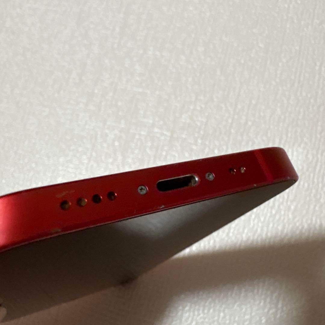 に*く様 Apple iPhone 12 miniレッド本体