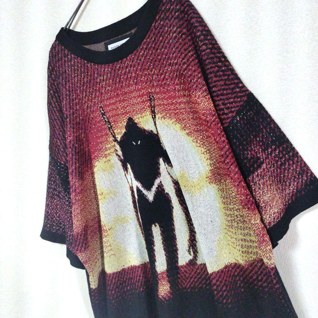 メゾンスペシャル　エヴァンゲリオンコラボニット　セーター　第9使徒　ジャガード