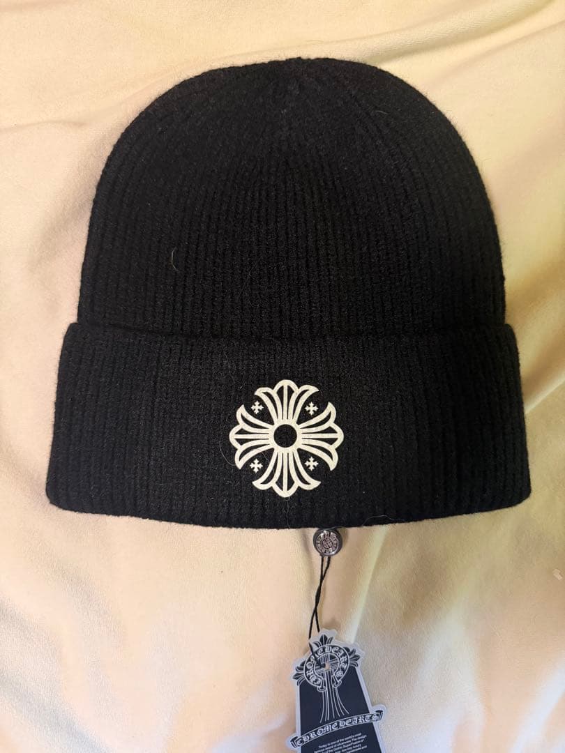 Chrome Hearts 黒 ビーニー