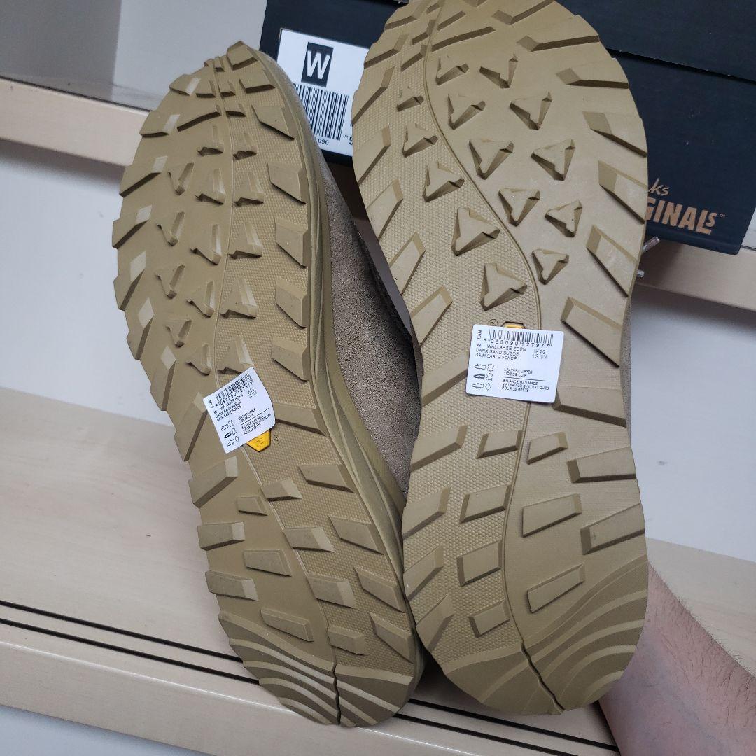 【未使用】Clarks Wallabee Eden ダークサンドスエード