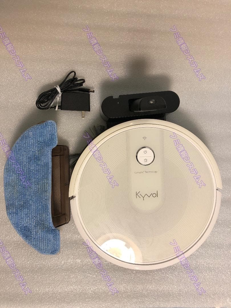 キーボルスマート掃除ロボット/吸力3000Pa/水拭き/99分間/E31/良品㊿