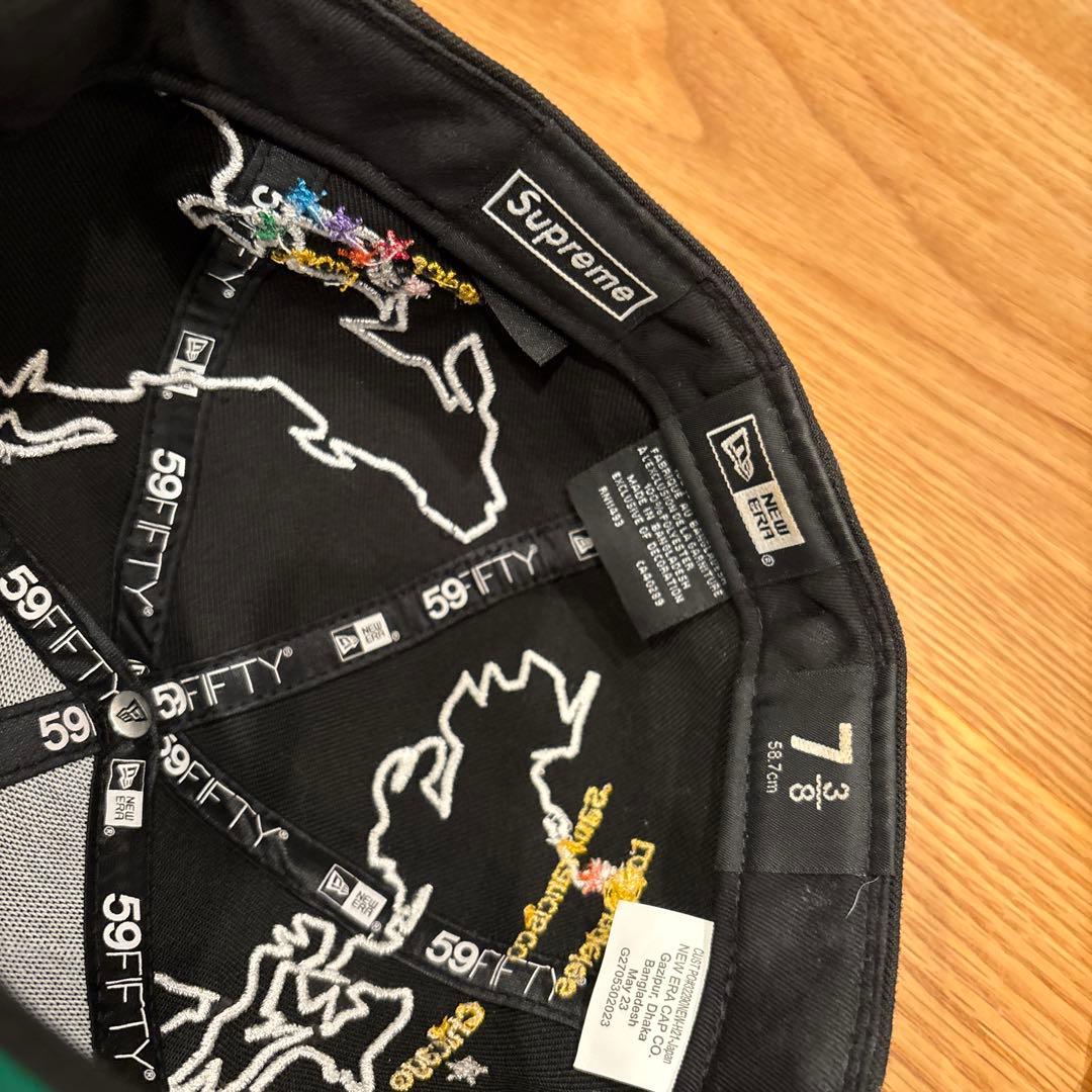 琉翔 鈴木様supreme Worldwide Box Logo cap