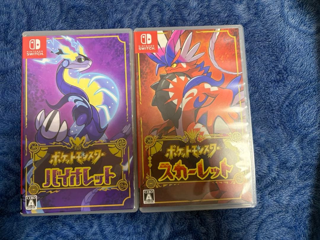 【動作確認済】ポケットモンスター バイオレット スカーレット Switch