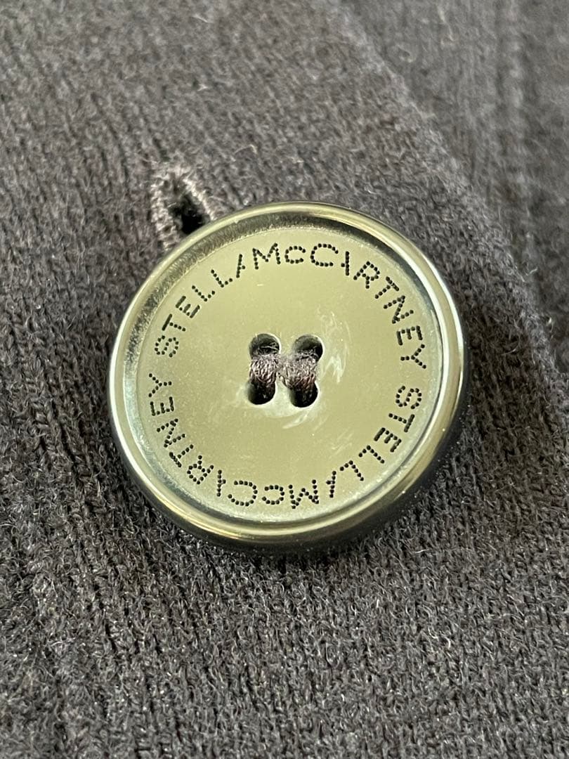 【ステラマッカートニー】立体ショルダー インサイドアウトカーディガン　イタリア製