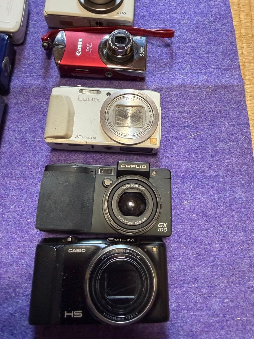 N*a様 デジカメ12台ジャンク品です。