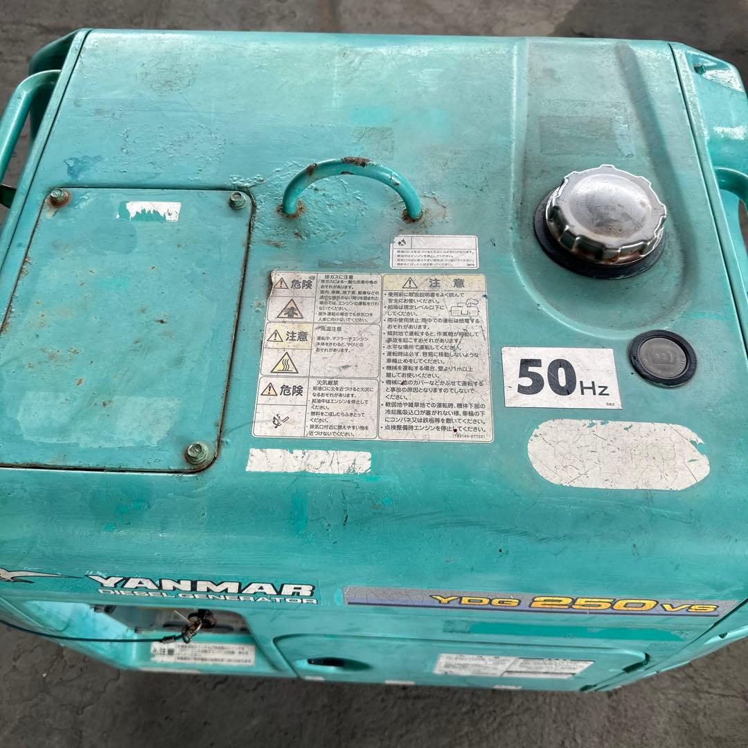 YANMAR ディ-ゼル発電機　YDG250vs-5E
