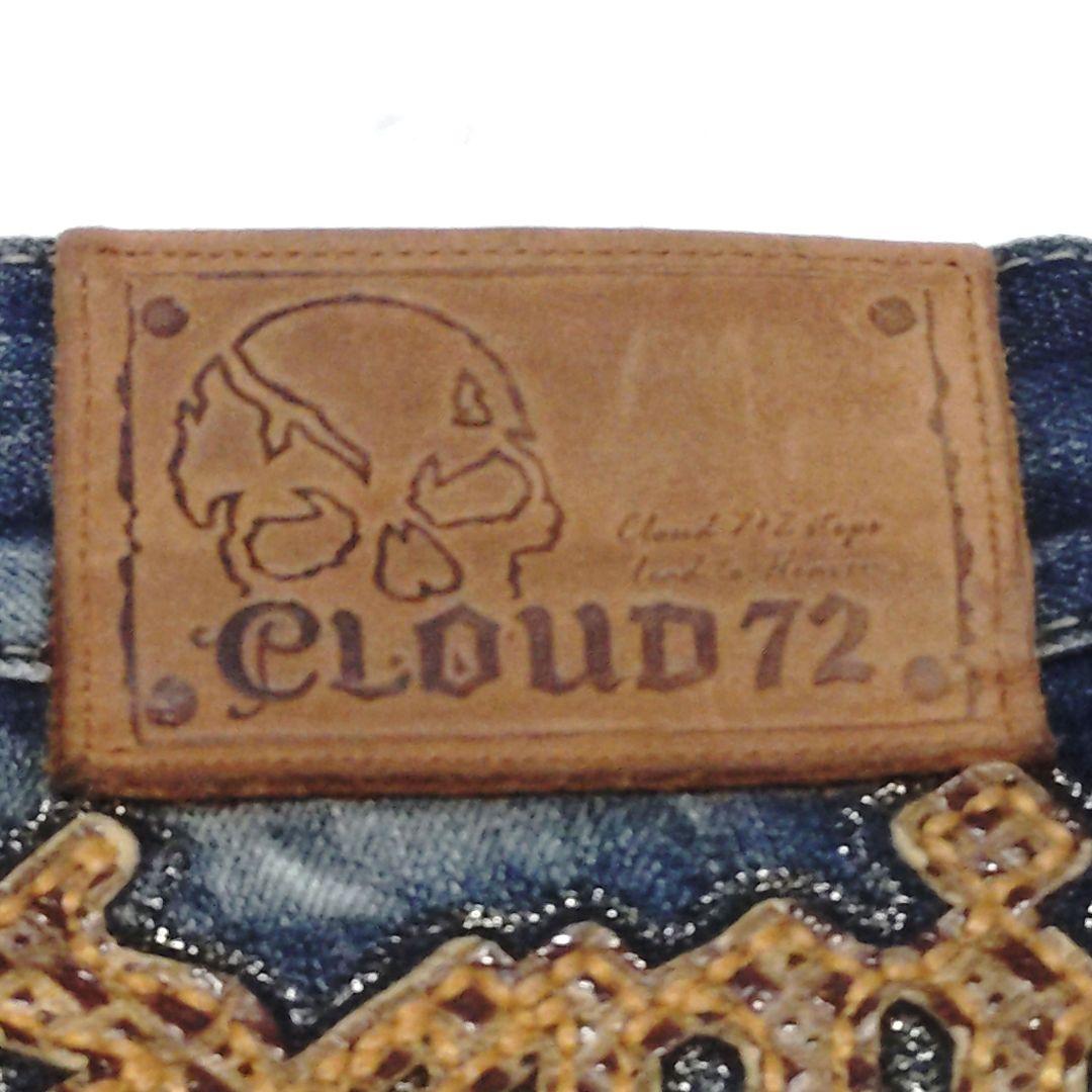 クラウド72 デニム 30 刺繍 イーグル y2k ドリームキャッチャー