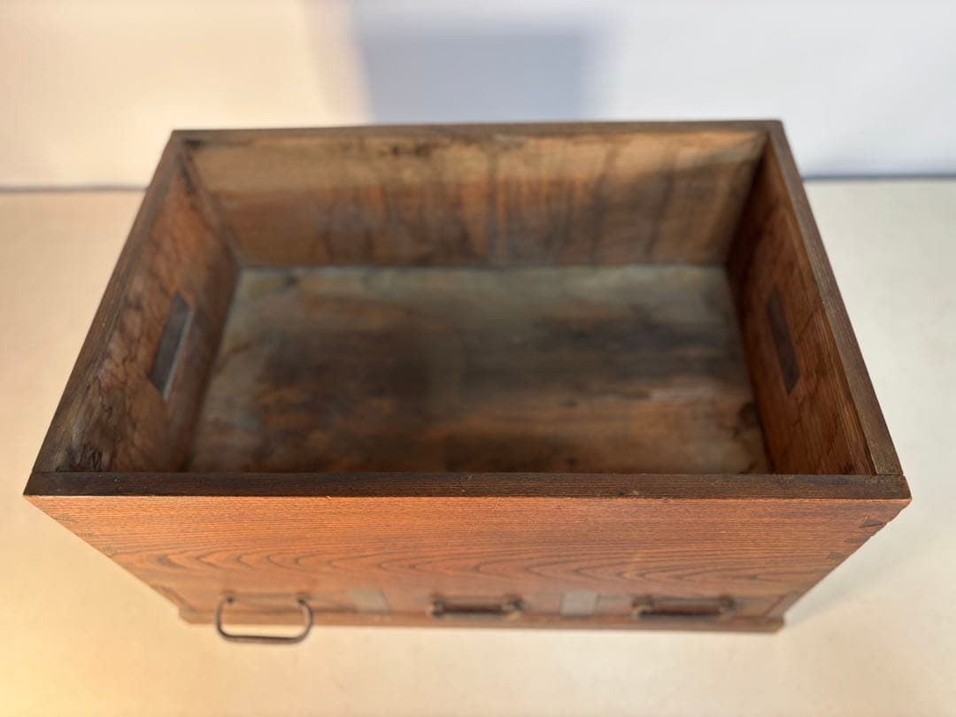 関西長火鉢　銅板落とし囲炉裏　手あぶり　古民具