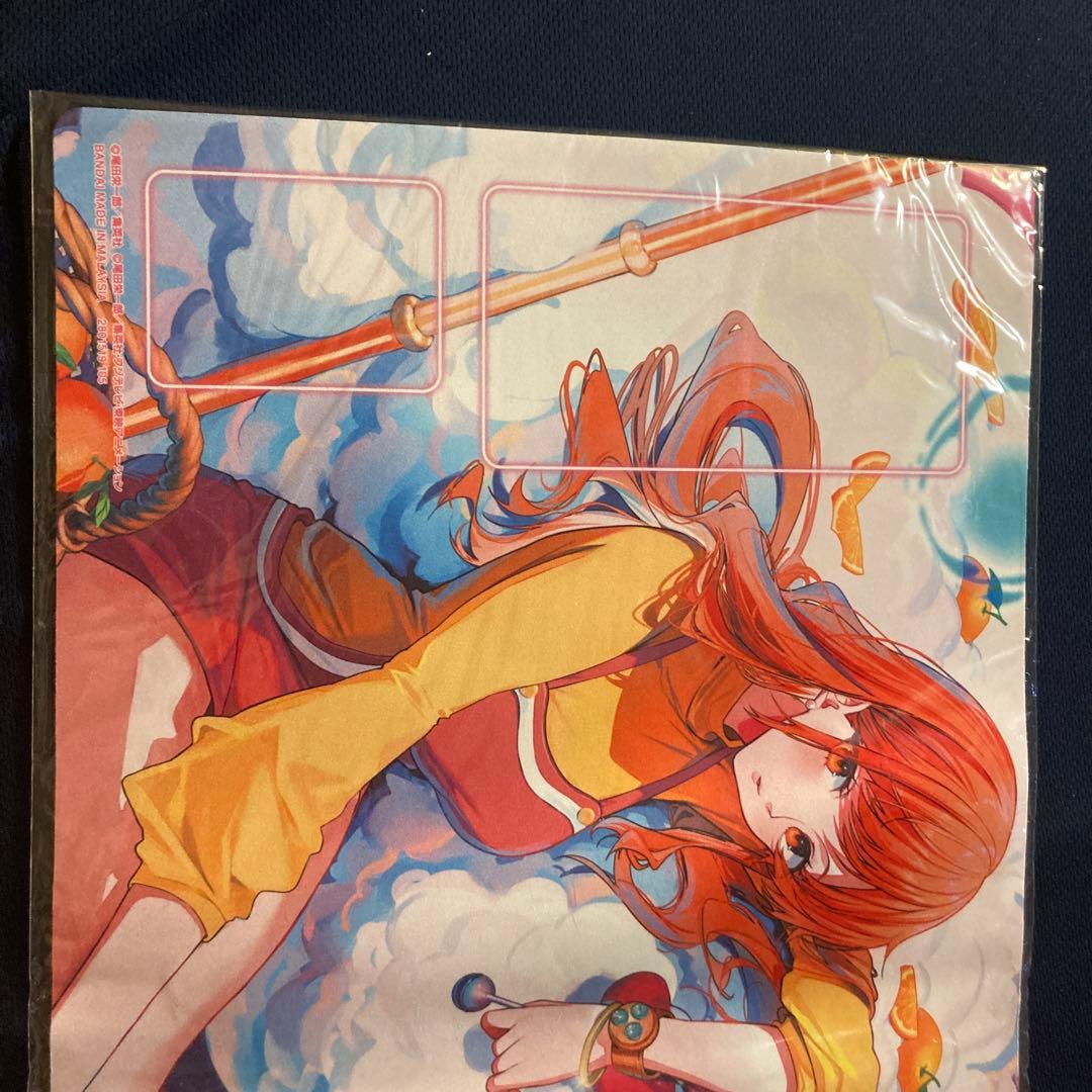 新品未開封ONE PIECE カードゲーム プレイマット　ゼウス　ナミ　プロモ付