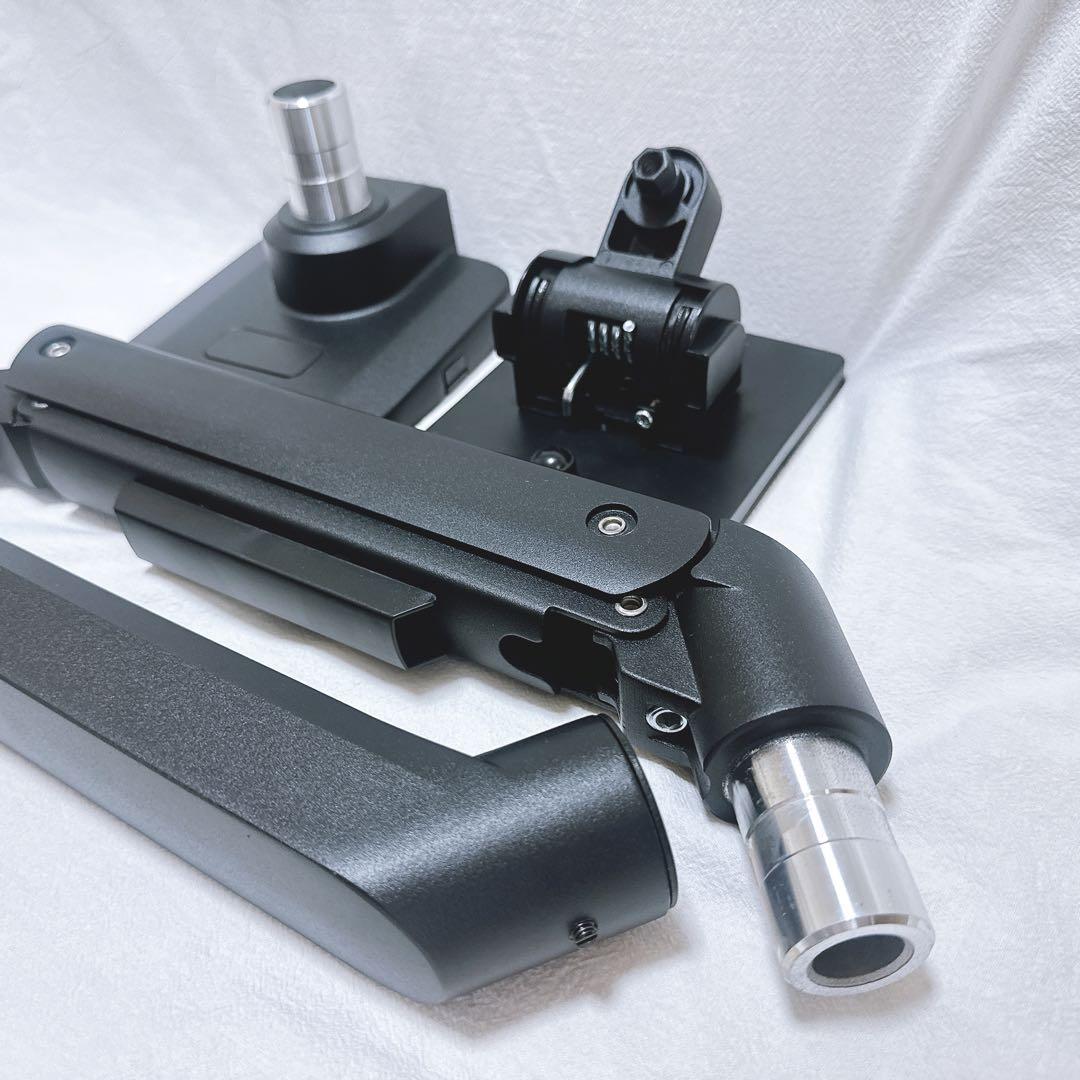 モニターアーム シングルアーム 49インチ ブラック パソコン PC テレビ