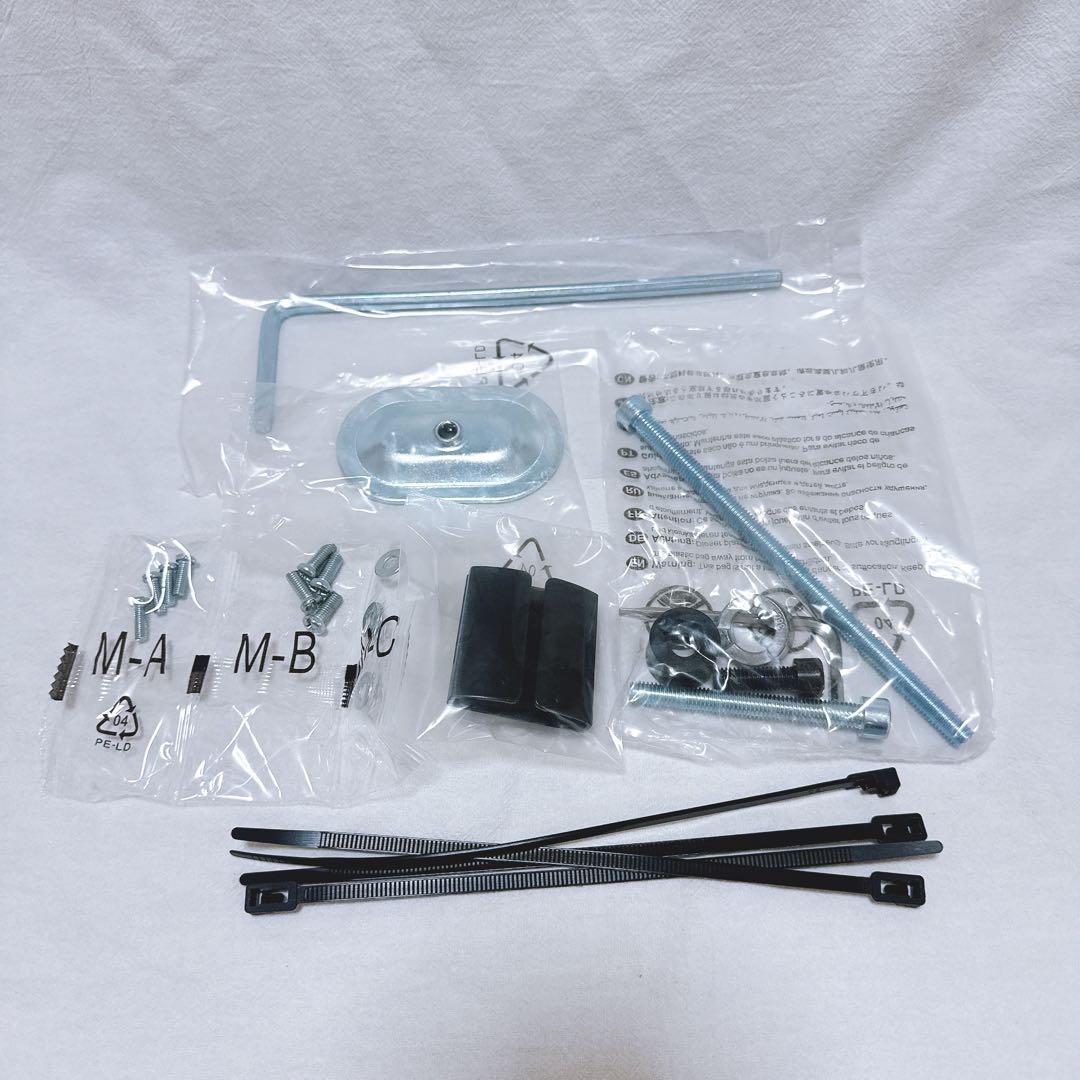 モニターアーム シングルアーム 49インチ ブラック パソコン PC テレビ