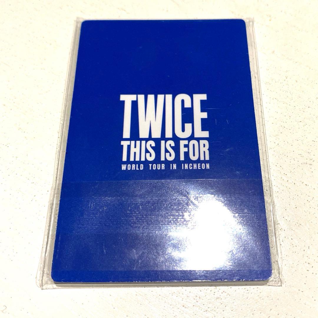 TWICE THIS IS FOR ソウルコンメンバー全員分トレカ入場特典※貴重