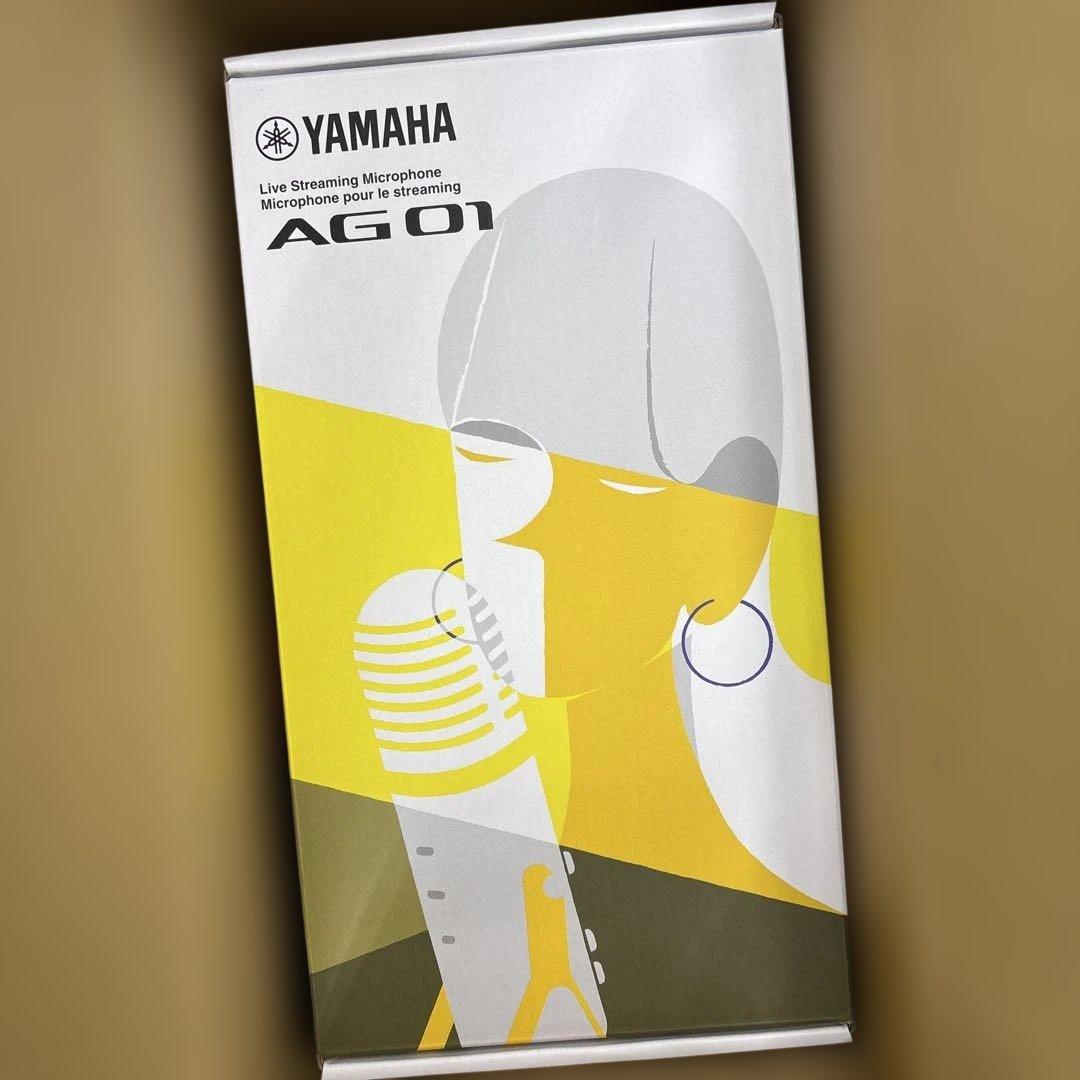 511466 ヤマハ ライブストリーミングマイクロフォン ホワイトAG01 W