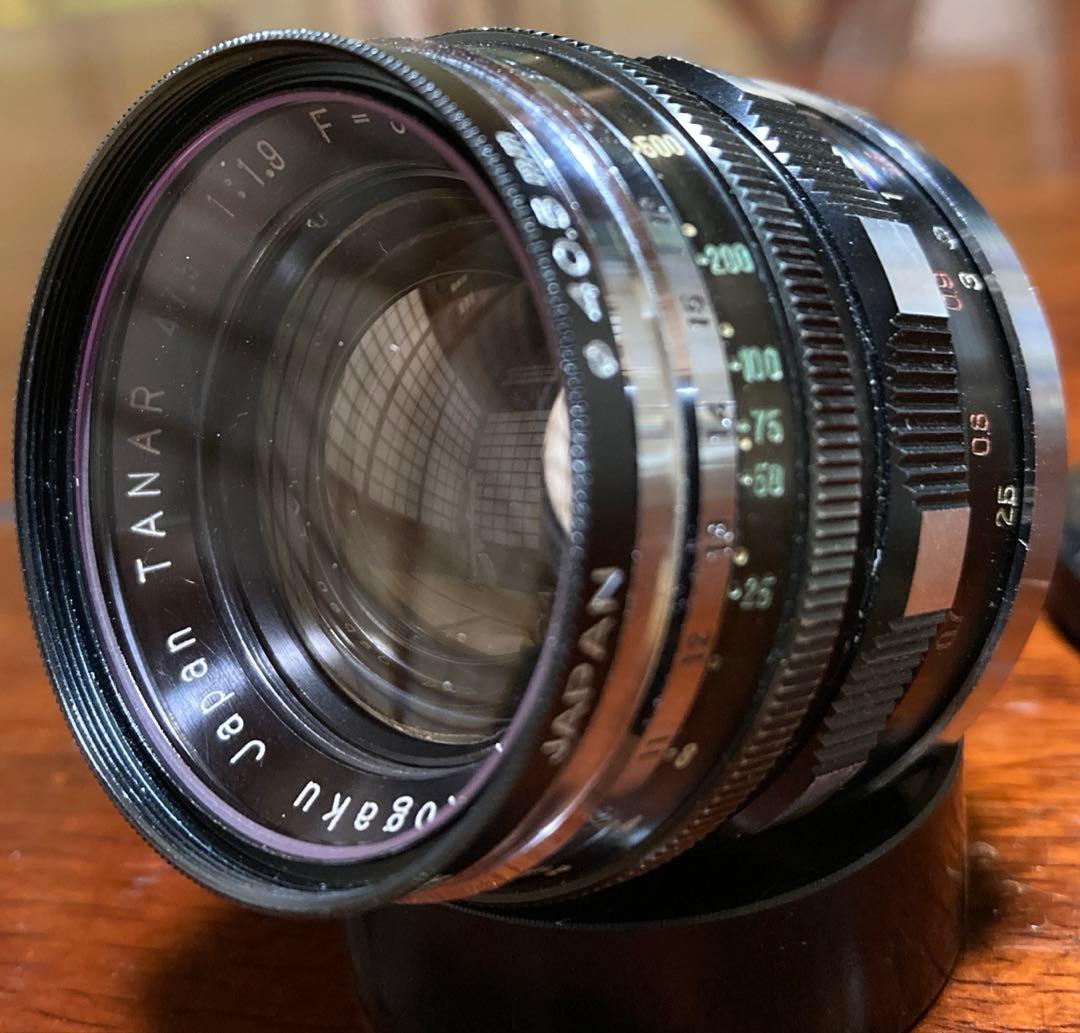 レンズ(単焦点) Tanaka kogaku Tanar 50mm F1.9