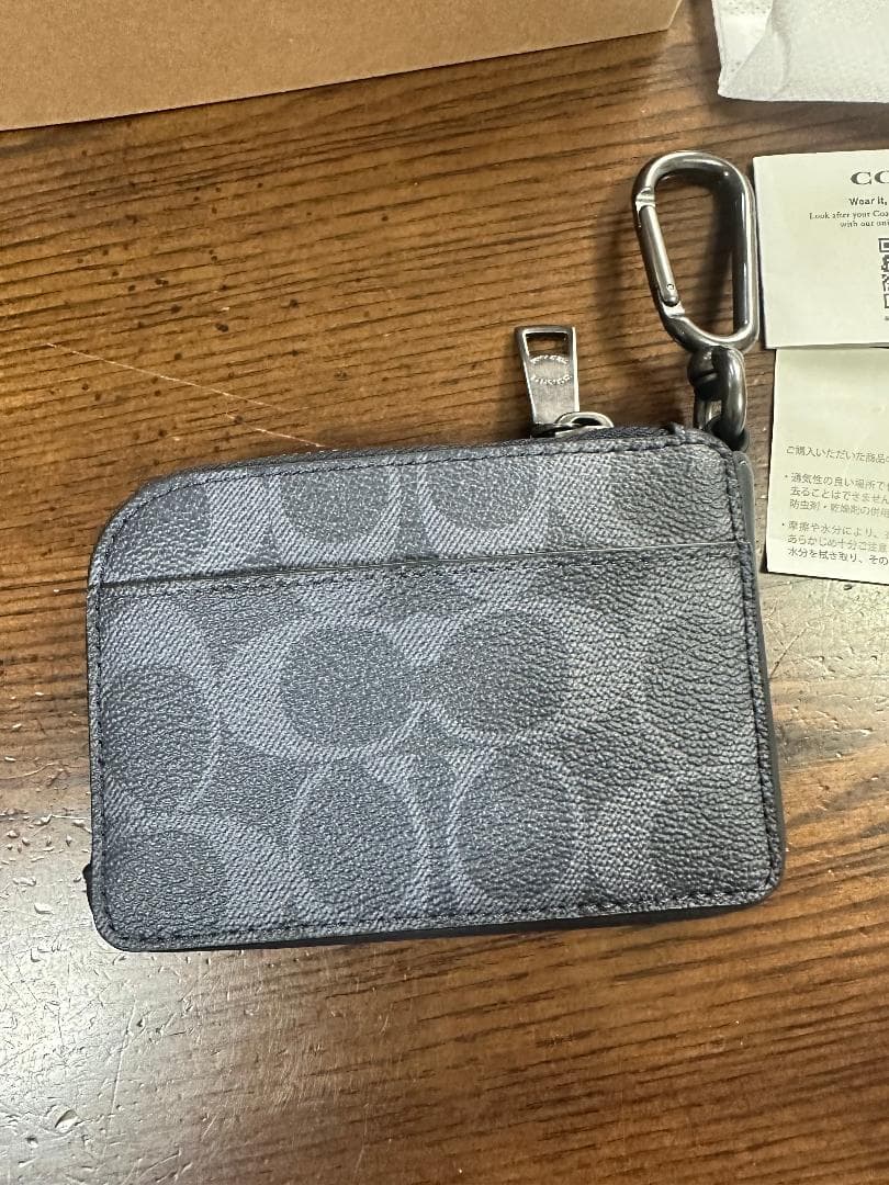 COACH Lジップ スマート キーケース コーチ シグネチャー CB927