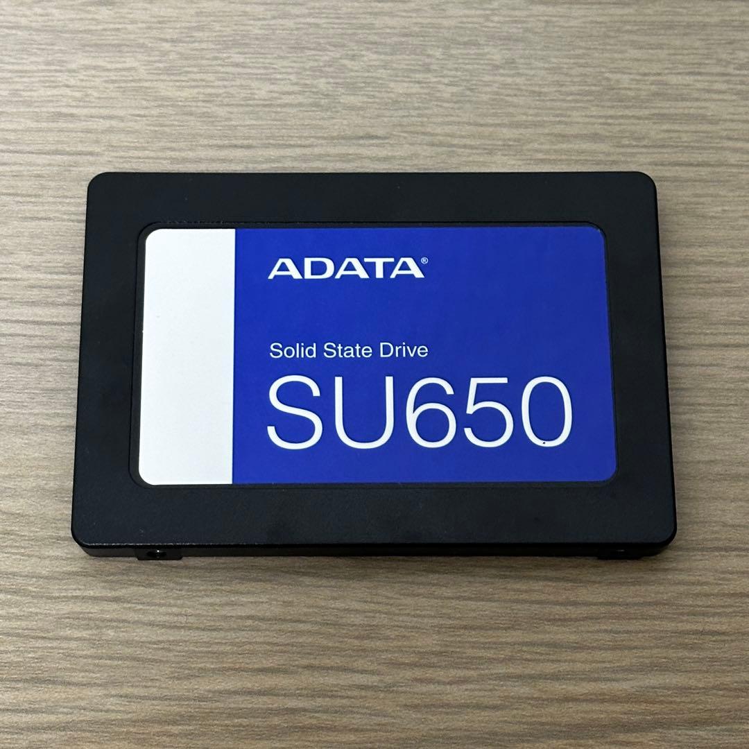稼働時間33時間✨ ADATA SSD 1TB SU650