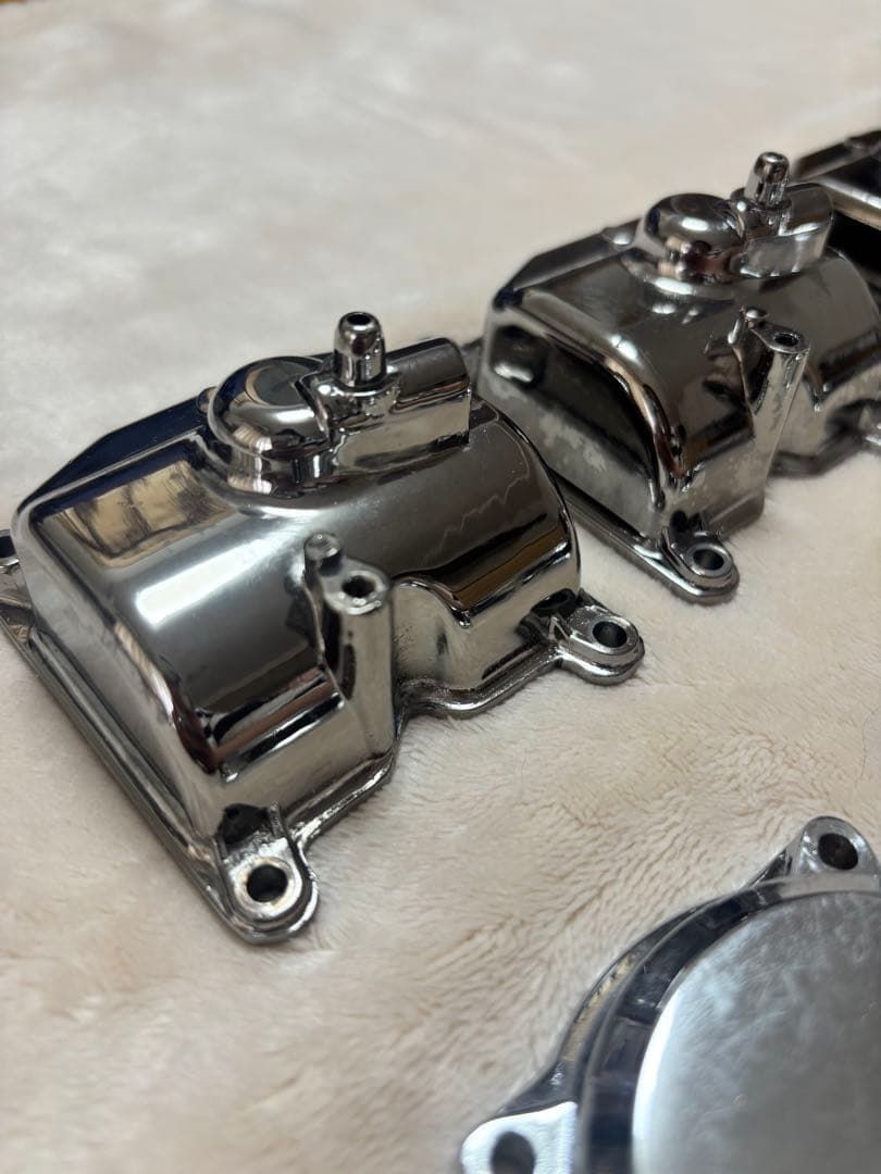 ゼファー400 キャブレター トップカバー&フロートチャンバーセット中古品