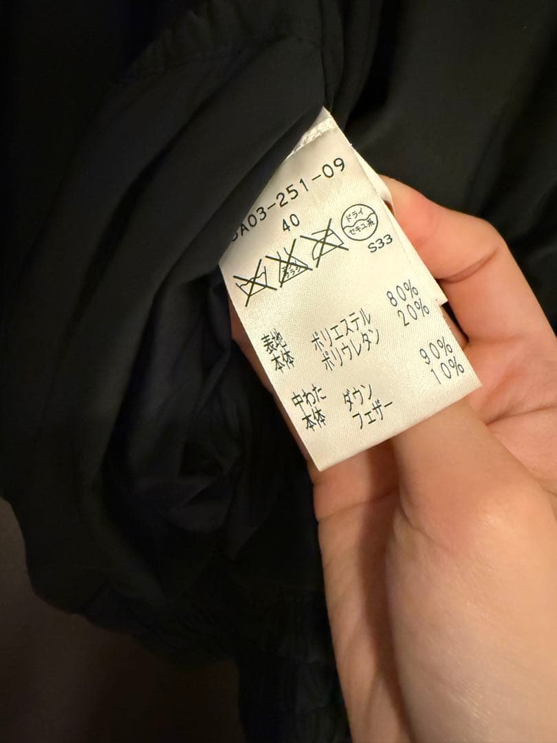 EPOCA ポンチョダウンFOXファー