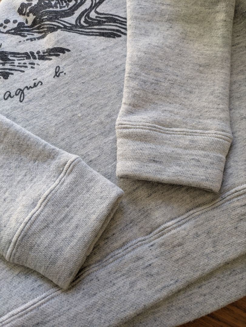 agnes b. 綿ウールスウェットトレーナー　M 90s Vintage