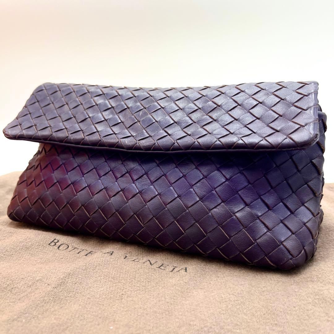 【極稀少】BOTTEGA VENETA クラッチバッグ ポーチ　イントレチャート