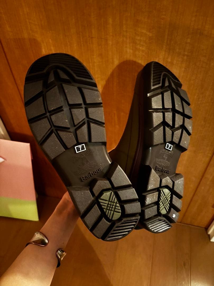 新品✨Paul Smith × Barbour サイドゴアレインブーツ サイズ7