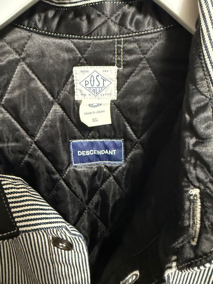 ジャケット・アウター DESCENDANT CRA90 HICKORY STRIPE JACKET