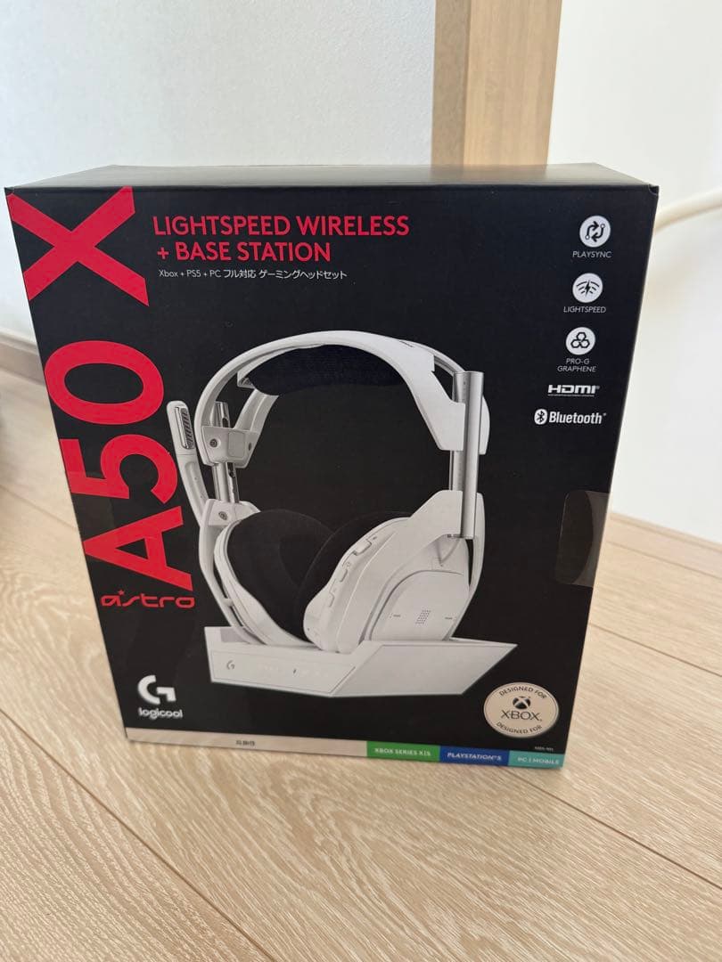 Logicool ASTRO A50X-WH ワイヤレスゲーミングヘッドセット