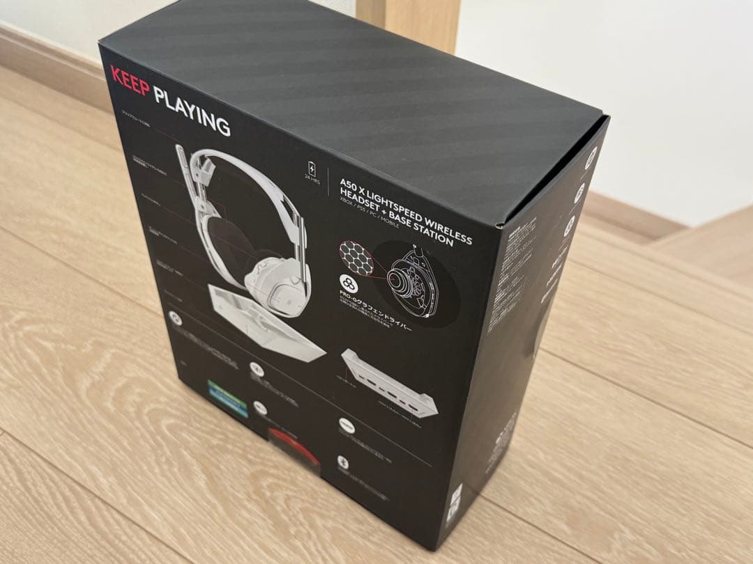 Logicool ASTRO A50X-WH ワイヤレスゲーミングヘッドセット