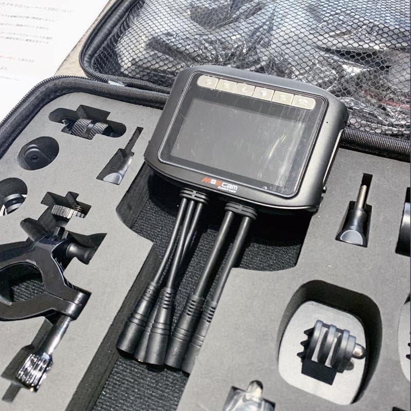 新品！未使用品！車載カメラ M&S CAM デュアルカメラ 2カメラ仕様 セット