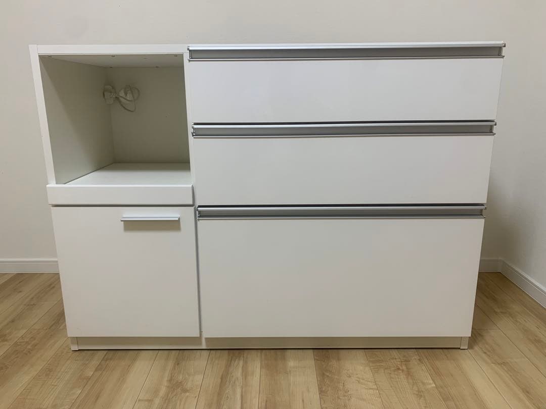 み*ん様 【松田家具】Nスプライトレンジ 1200 キッチンボード ホワイト