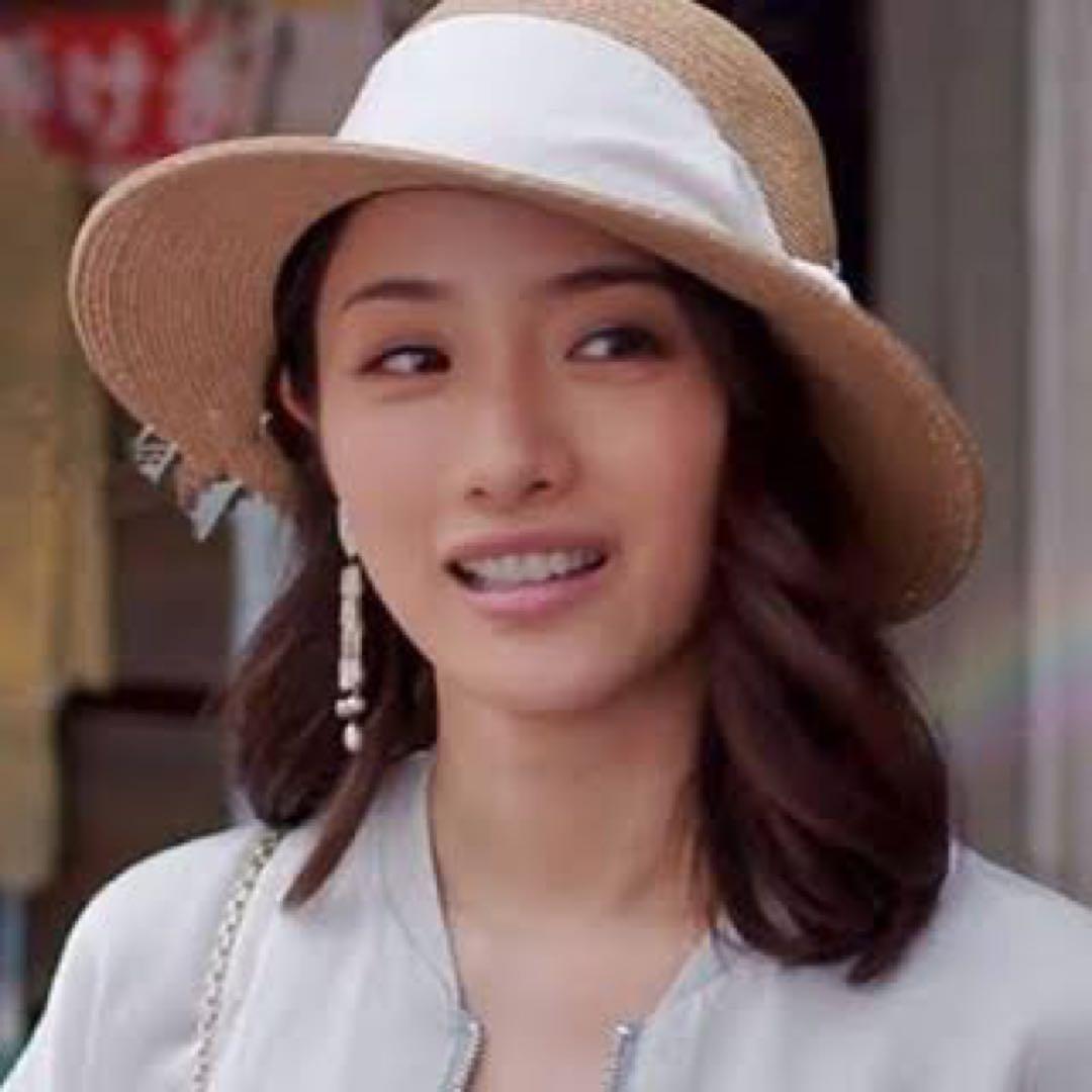 新品タグ付き アシーナニューヨーク【カミラ】スカイグレー UVカット 麦わら帽子