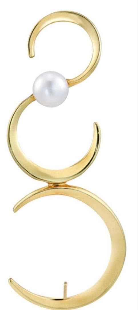 ⭐️美品⭐️スタージュエリーK10 ピアス＆イヤーカフ パール　(片耳用)完売商品！