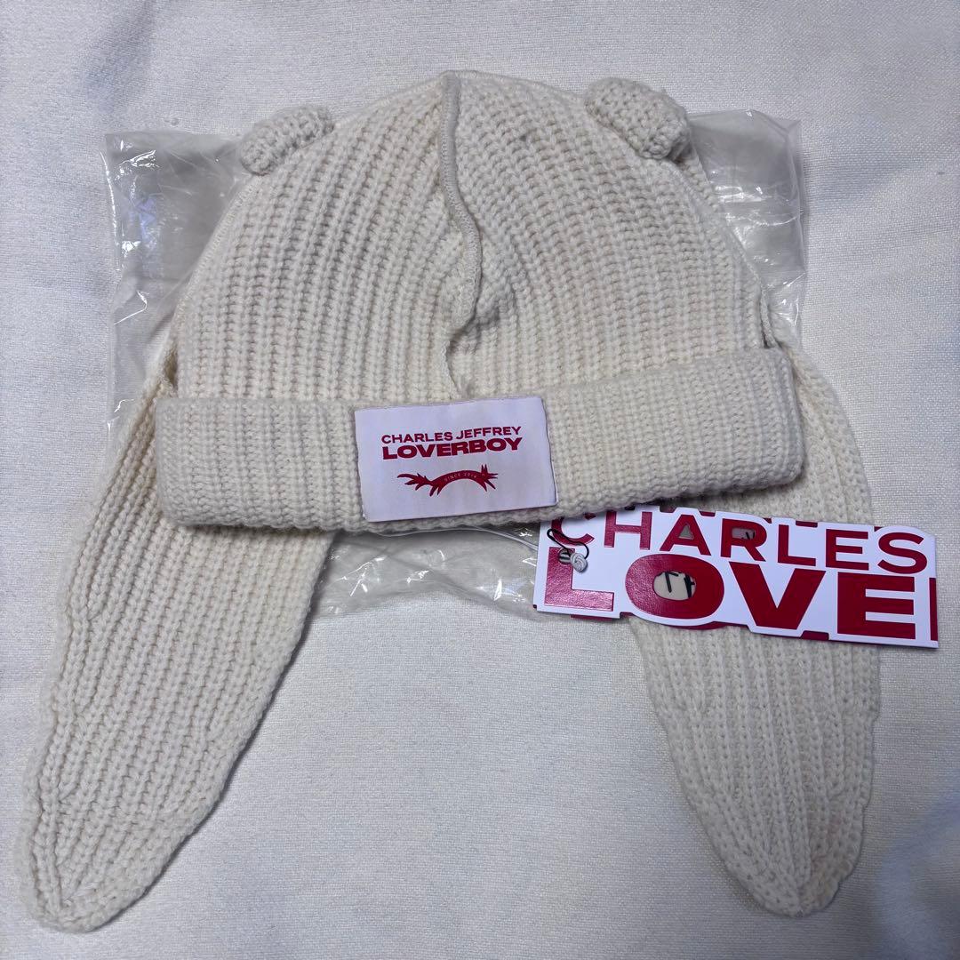 CHARLES JEFFREY LOVERBOY うさぎ耳 ニット帽